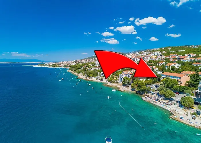 Malerisches Nur 50 Meter Zum Mit Privatem Balkon, Wifi, Privatparkplatz Apartment Selce